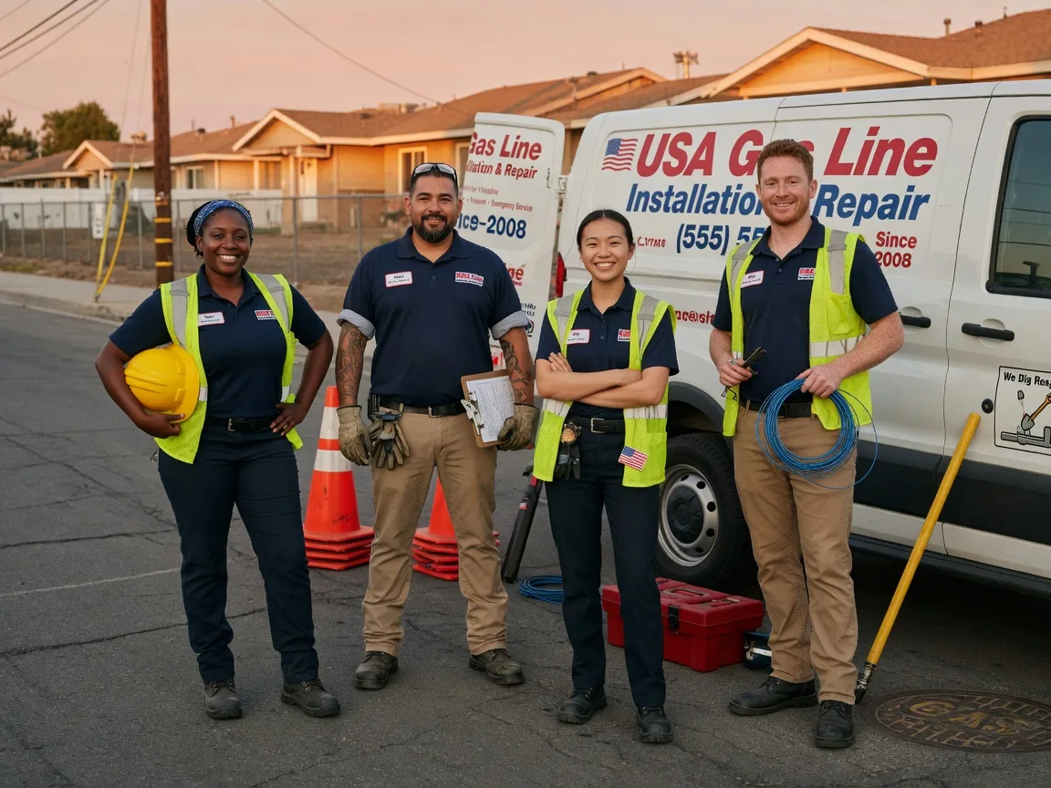 Gas Line Installation company in Fontanet, IN